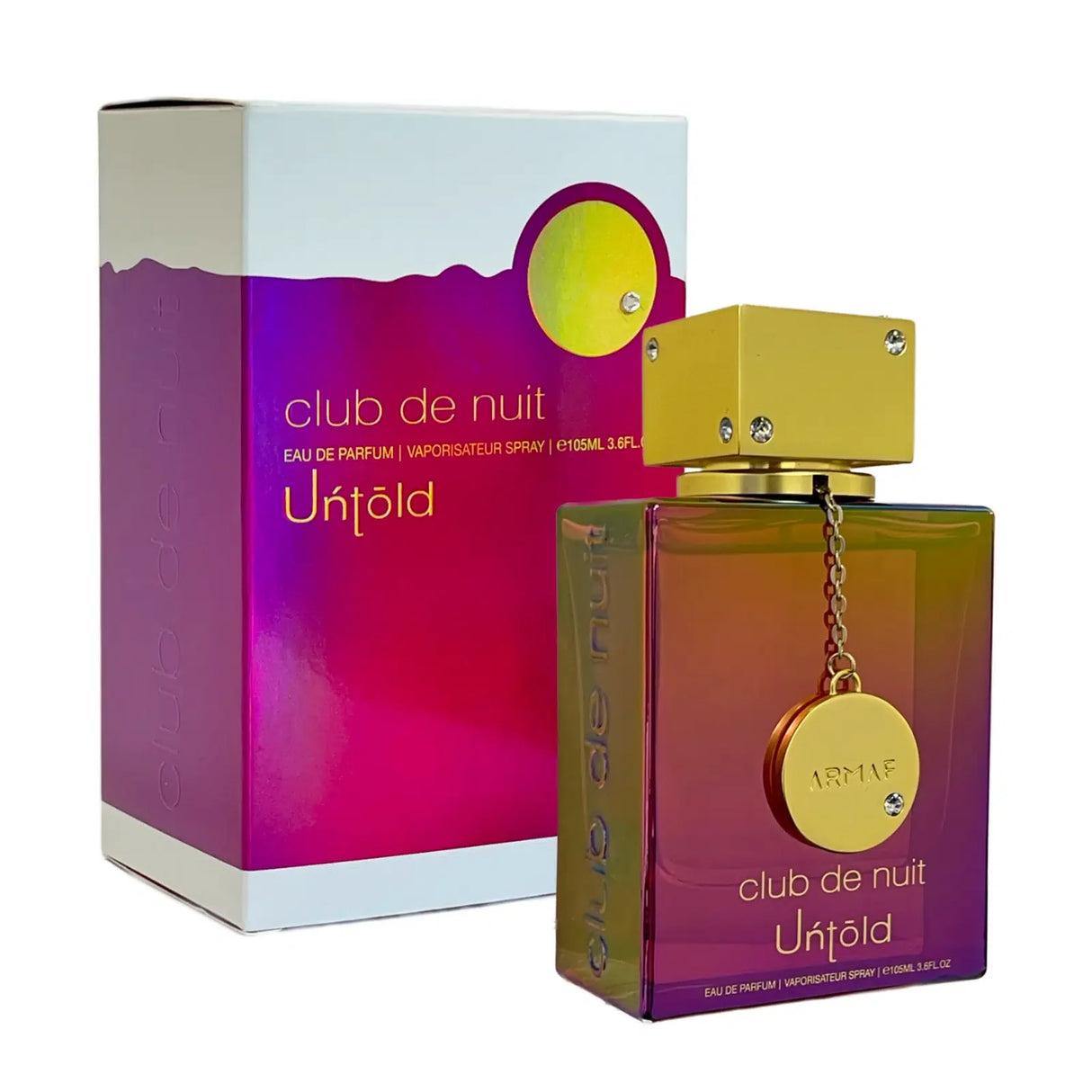 Club De Nuit Untold Edp  105Ml Unisex Armaf- Inspirado en Baccarat Rouge 540 Maison Francis Kurkdjian