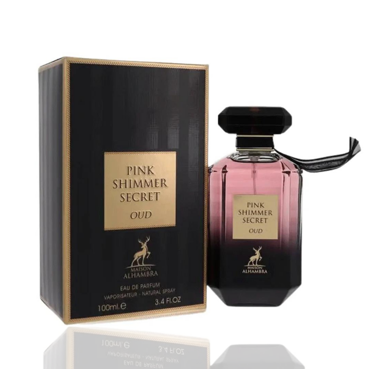 Pink Shimmer Secret Oud Maison Alhambra Edp 100ML Unisex