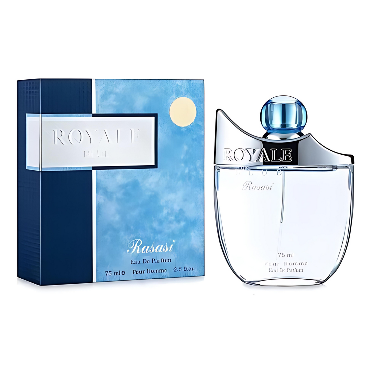 Royale Blue Pour Homme Rasasi  Edp 75Ml Hombre