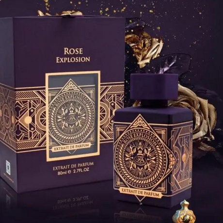 Rose Explosion Fragrance World Edp 80 ML Mujer-Inspirado En Oud For Glory Amethyst