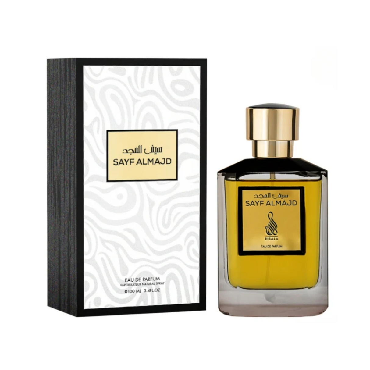 Sayf Almajd Risala Edp 105Ml Unisex- Inspirado en Scandal Pour Homme Jean Paul Gaultier