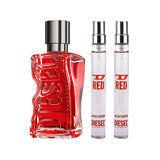 Estuche Diesel D Red (Rojo) Edp 100ML + 2x10ML Hombre