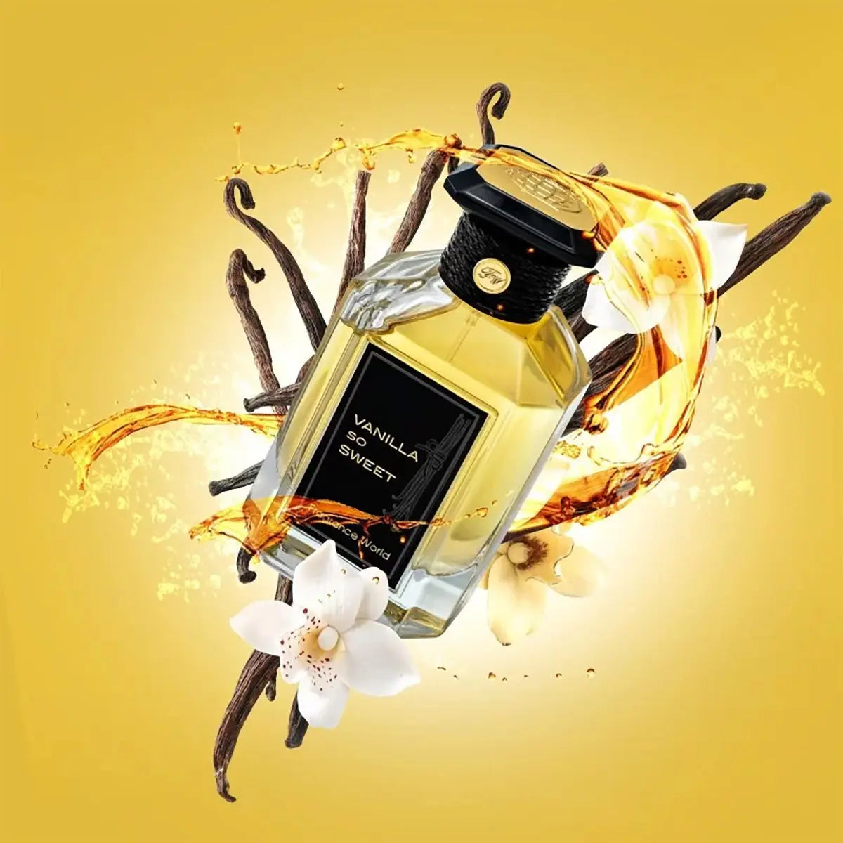 Fragrance World Vanilla So Sweet  Edp 100Ml Unisex-Inspirado En Guerlain's Spiritueuse Double Vanille