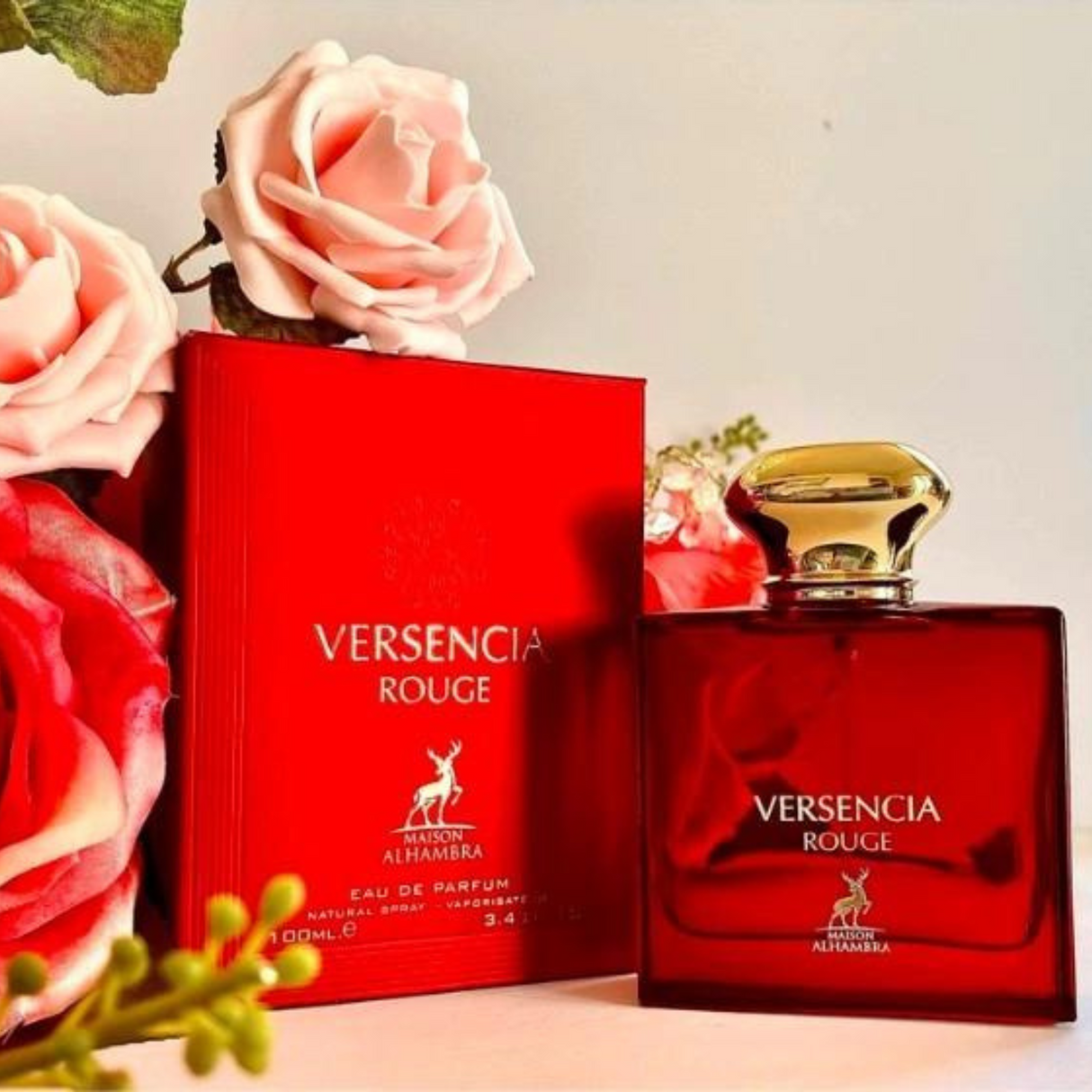 Versencia Rouge Maison Alhambra Edp 100ML Unisex- INSPIRADO EN VERSACE EROS FLAME