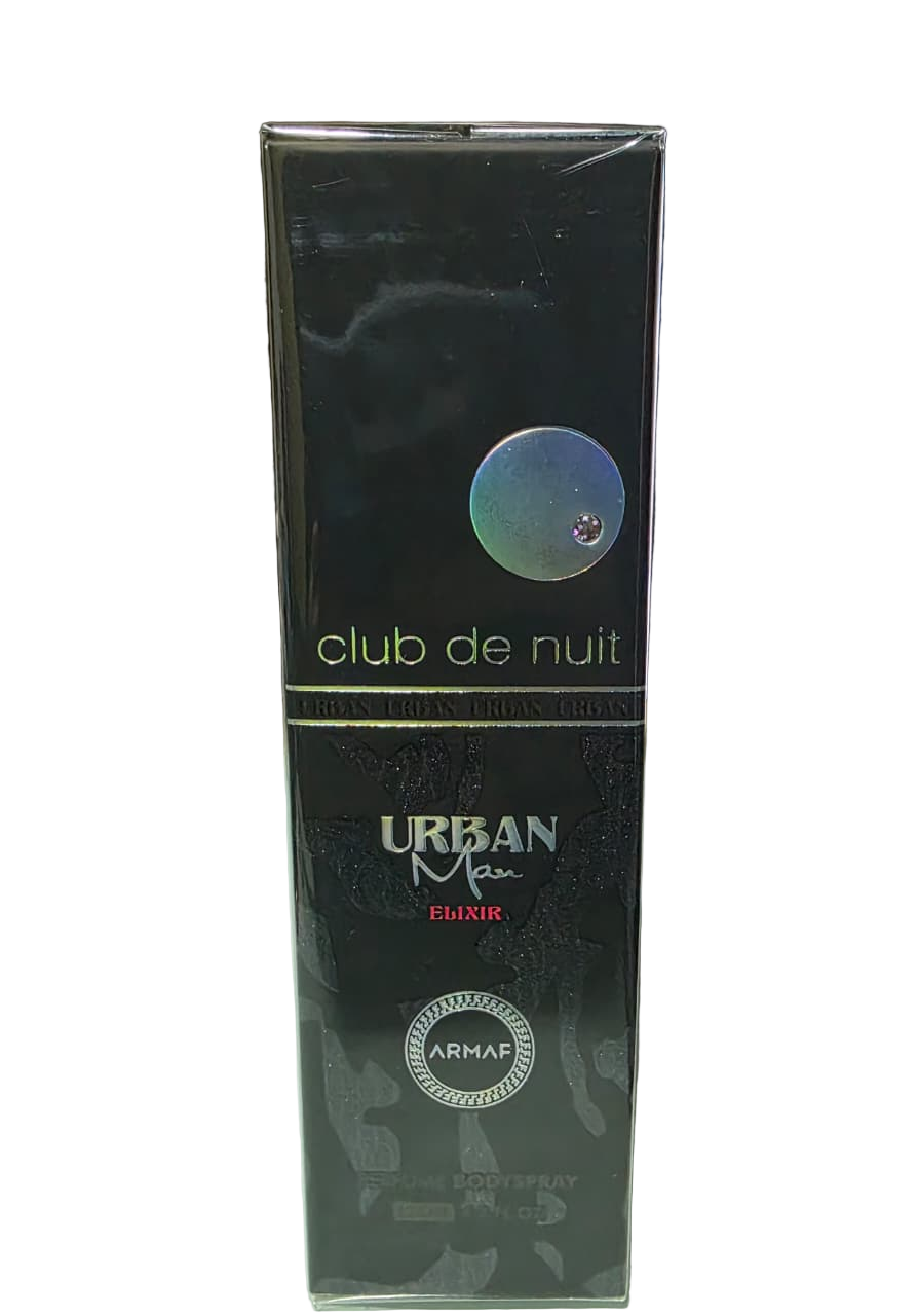 Armaf Club De Nuit Urban Man Elixir Perfume Body Spray 125ML Hombre