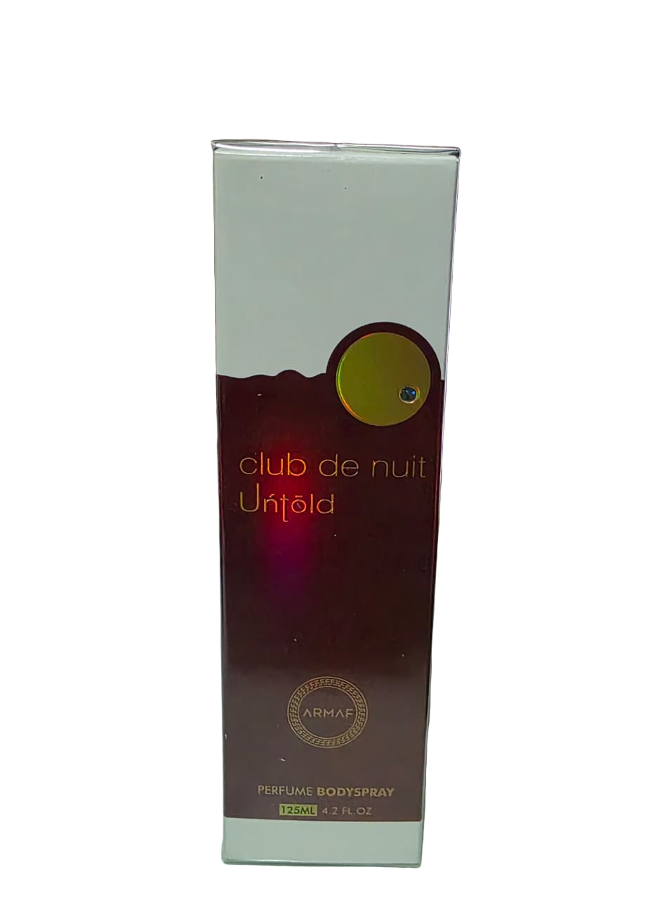 Armaf Club De Nuit Untold Perfume Body Spray 125ML Unisex