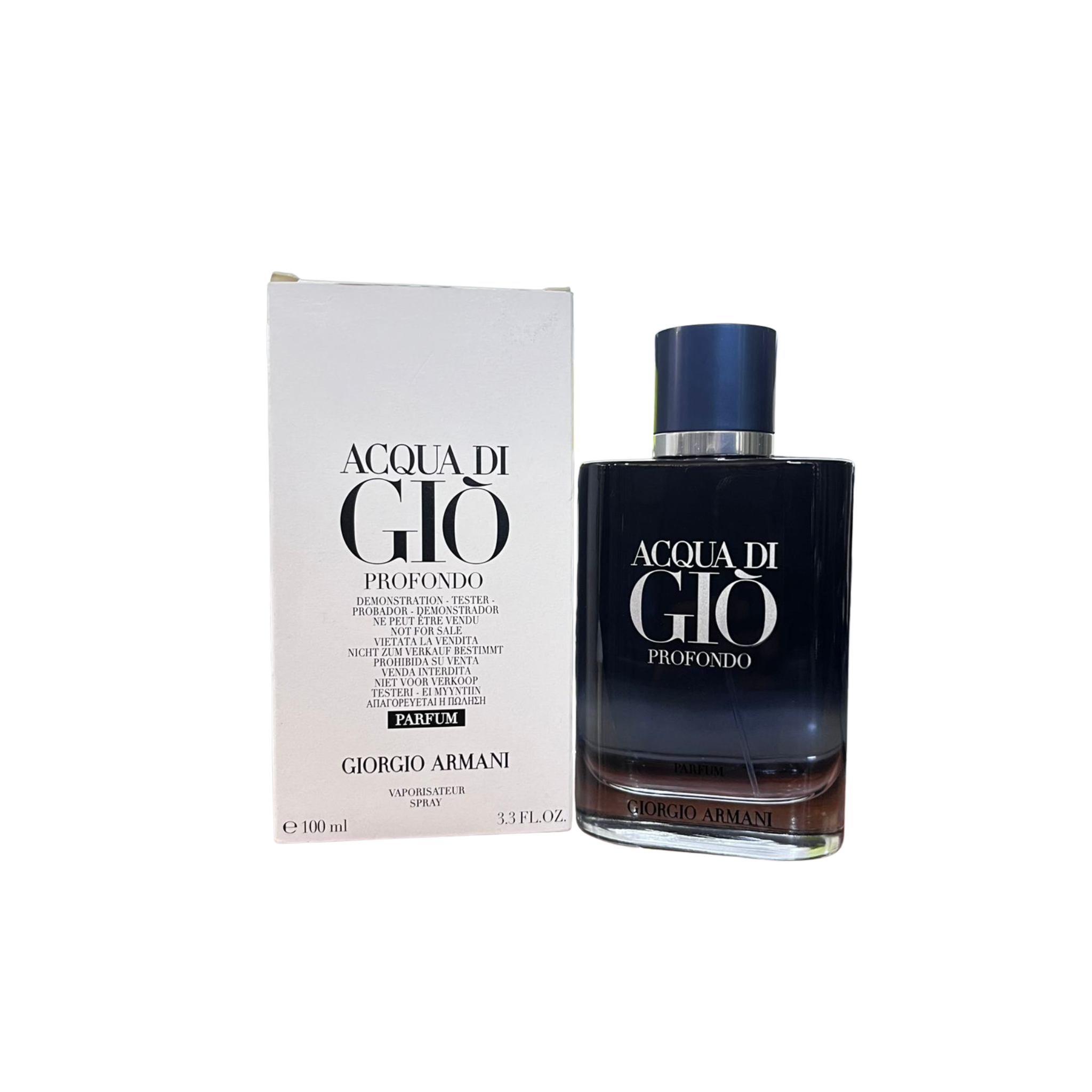 Acqua Di Gio Profondo Giorgio Armani Parfum 100Ml Hombre Tester
