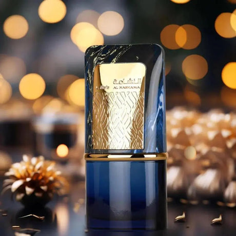 Caprice Al Nashama Lattafa Edp 100Ml Unisex- Inspirado en La Nuit de L Homme Bleu Electrique