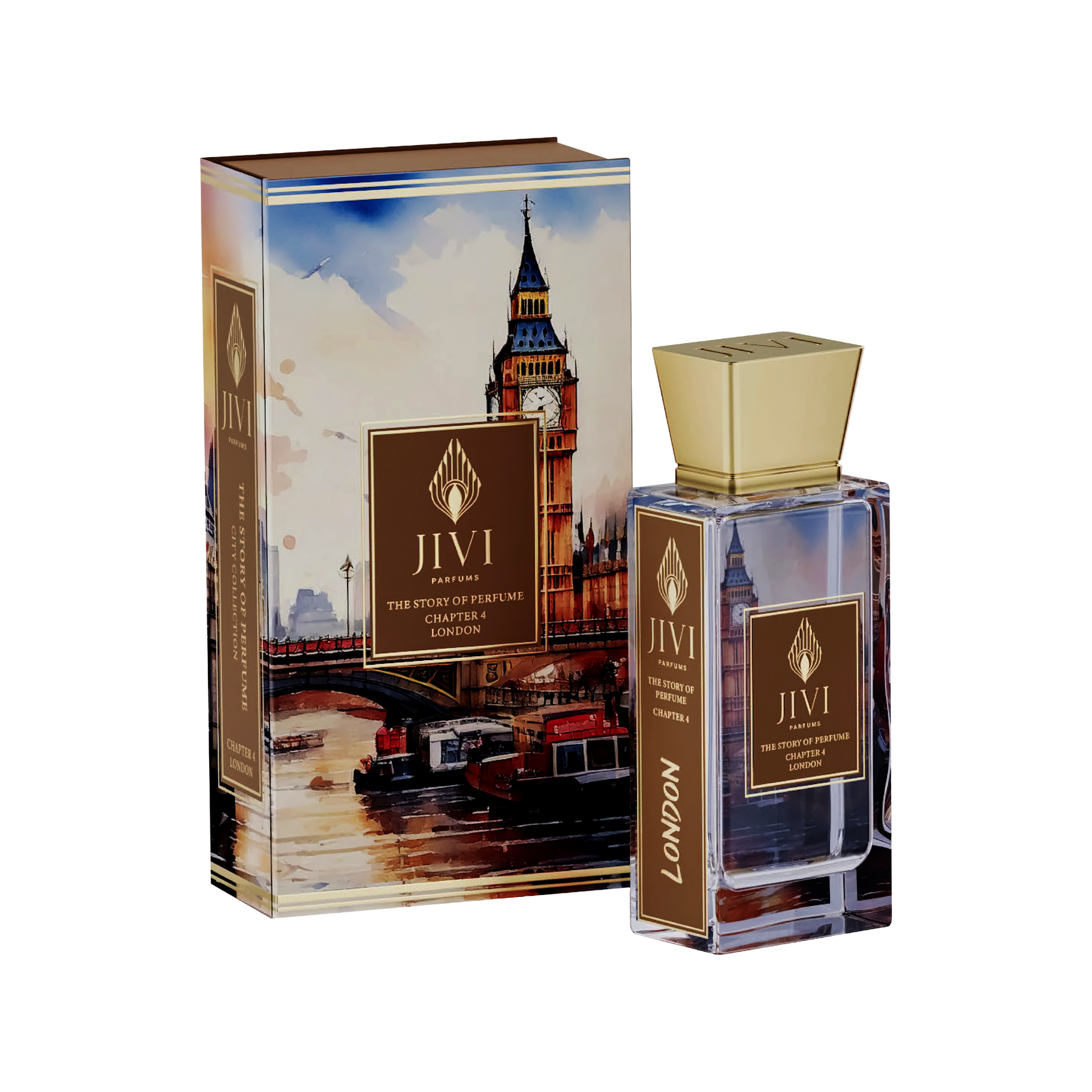 Chapter 4 London the Story of Perfume Jivi Edp 100ML Unisex - Inspirado en Goddess de  Burberry