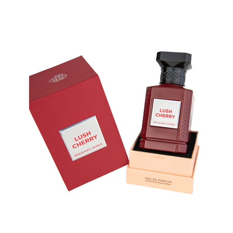 Lush Cherry  Fragrance World Edp 80ML Unisex - Inspirado en Lost Cherry Tom Ford
