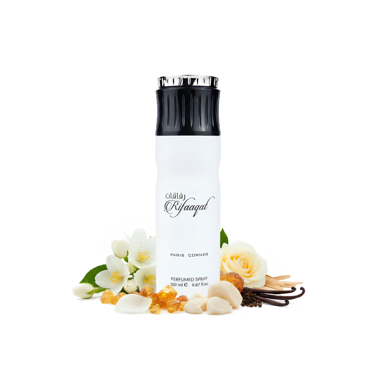 Desodorante Rifaaqat  Paris Corner Perfumed Spray 200Ml Unisex