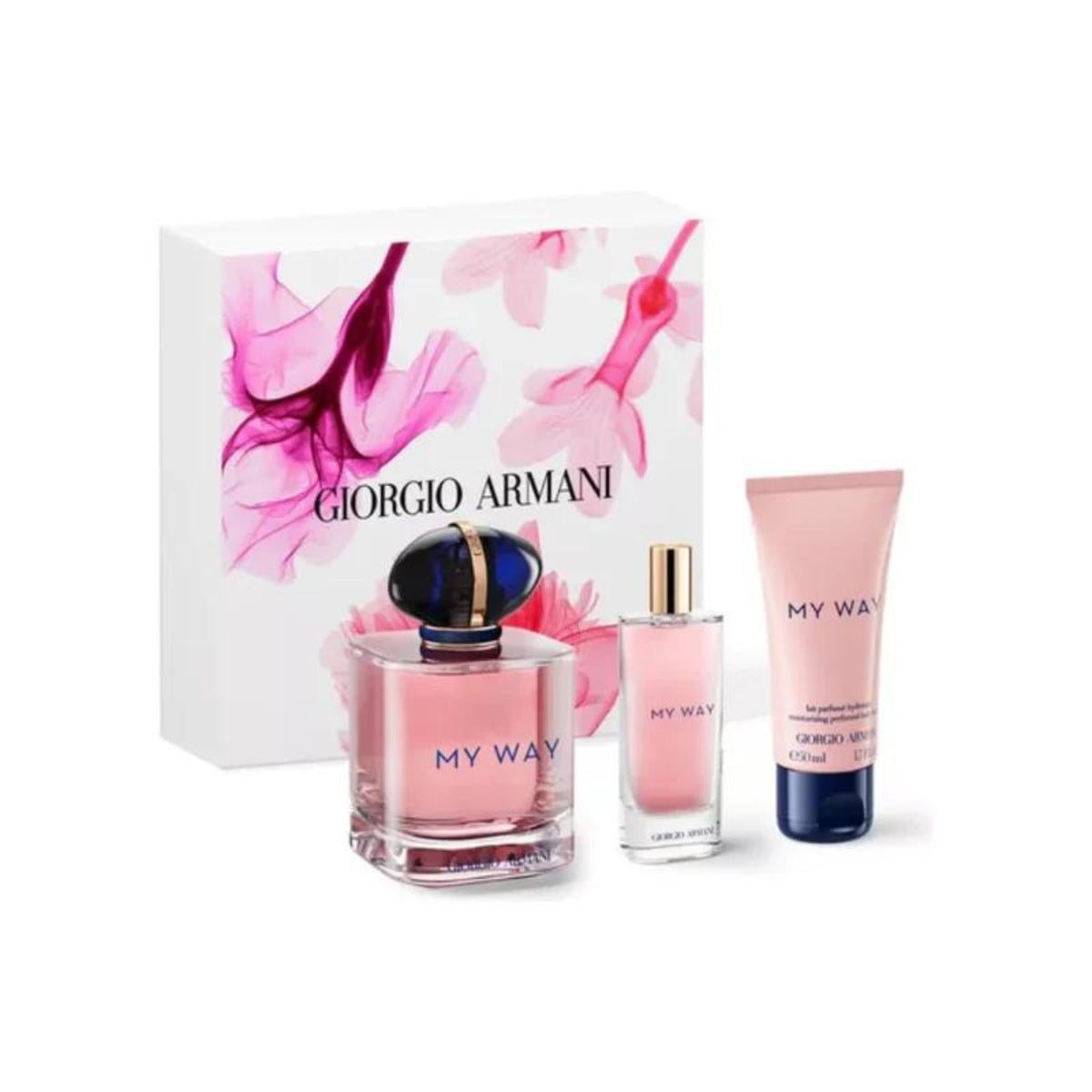 Estuche My Way Giorgio Armani Edp 90ml+15ml+B\L 50Ml Mujer 128