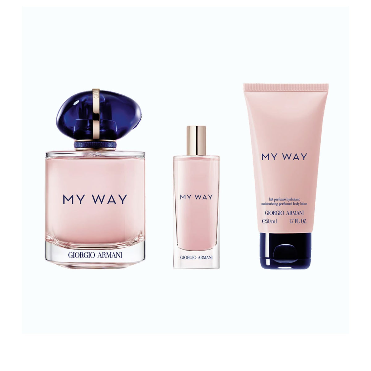 Estuche My Way Giorgio Armani Edp 90ml+15ml+B\L 50Ml Mujer 128