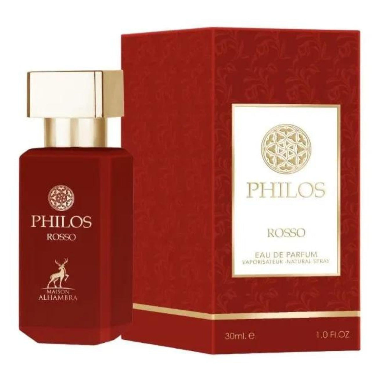 Philos Rosso Maison Alhambra Edp 30ML Mujer-Inspirado En Baccarat Rouge 540 Maison Francis Kurkdjian