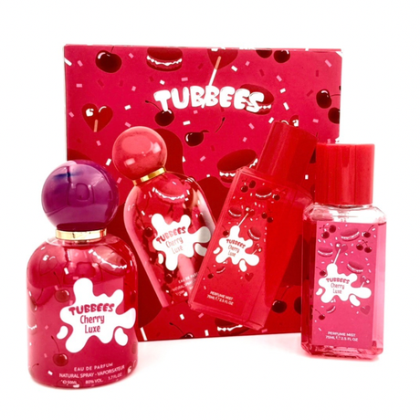 Estuche Tubbees Cherry Luxe 75Ml Perfume Mist + 50Ml Edp Unisex