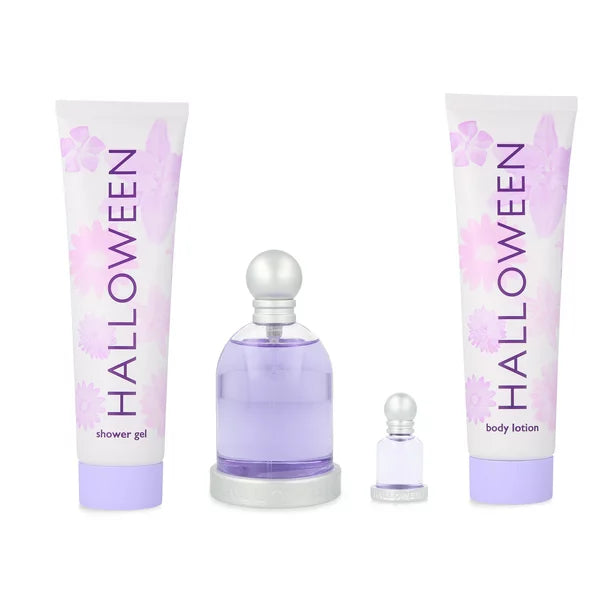 Estuche Halloween Classic Edt 100Ml+4.5Ml Mini+150Ml B/L+150Ml S/G Mujer