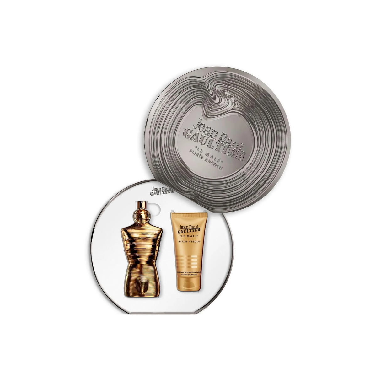 Estuche Jean Paul Gaultier Le Male Elixir Parfum 125Ml + 75Ml Shower Gel Hombre