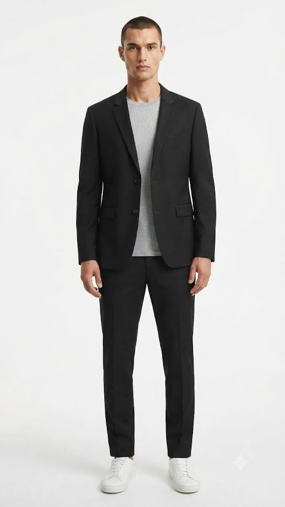 Blazer Selected Negro  Hombre