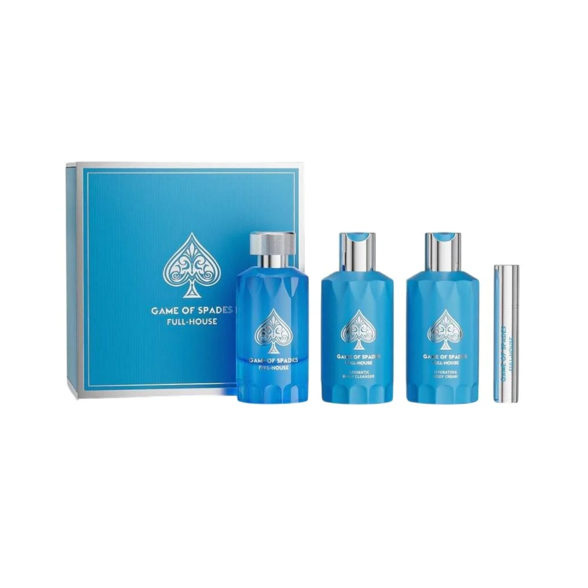Full-House Set Luxury Collection Game Of Spades Parfum 100Ml+200Ml Corporal Aromatico+200Ml Corpora