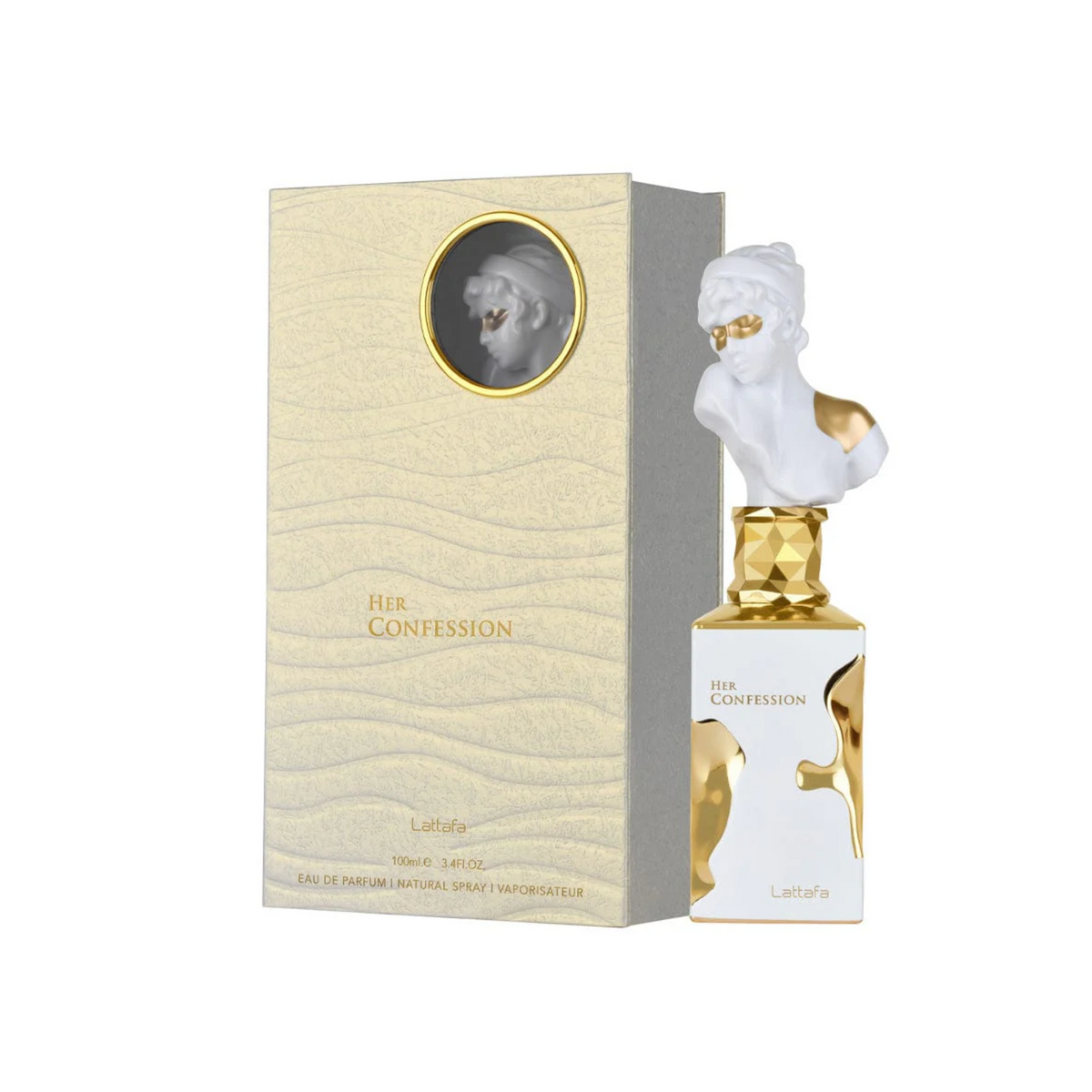 Her Confession Lattafa Edp 100ML Mujer - Inspirado En Blanche Bete Les Liquides Imaginaire
