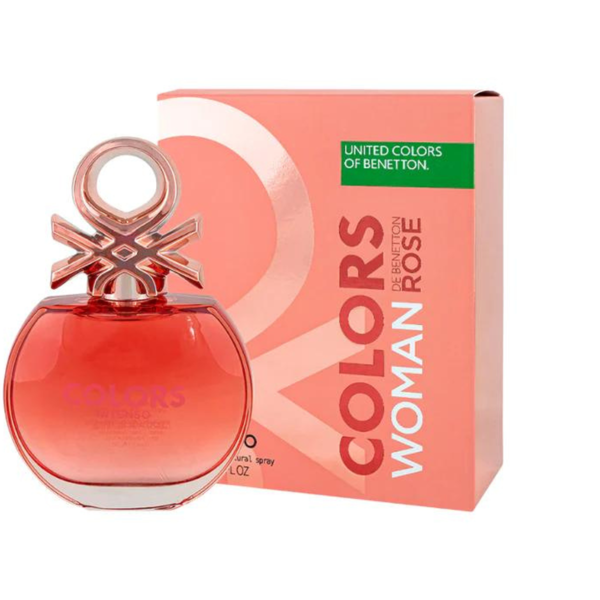 United Dreams Color Rose Intenso 80Ml Edp Mujer