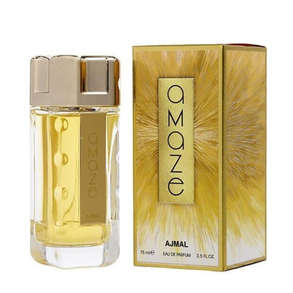 Amaze Ajmal Edp 75ML Mujer- Inspirado en fleur narcotique - ex nihilo