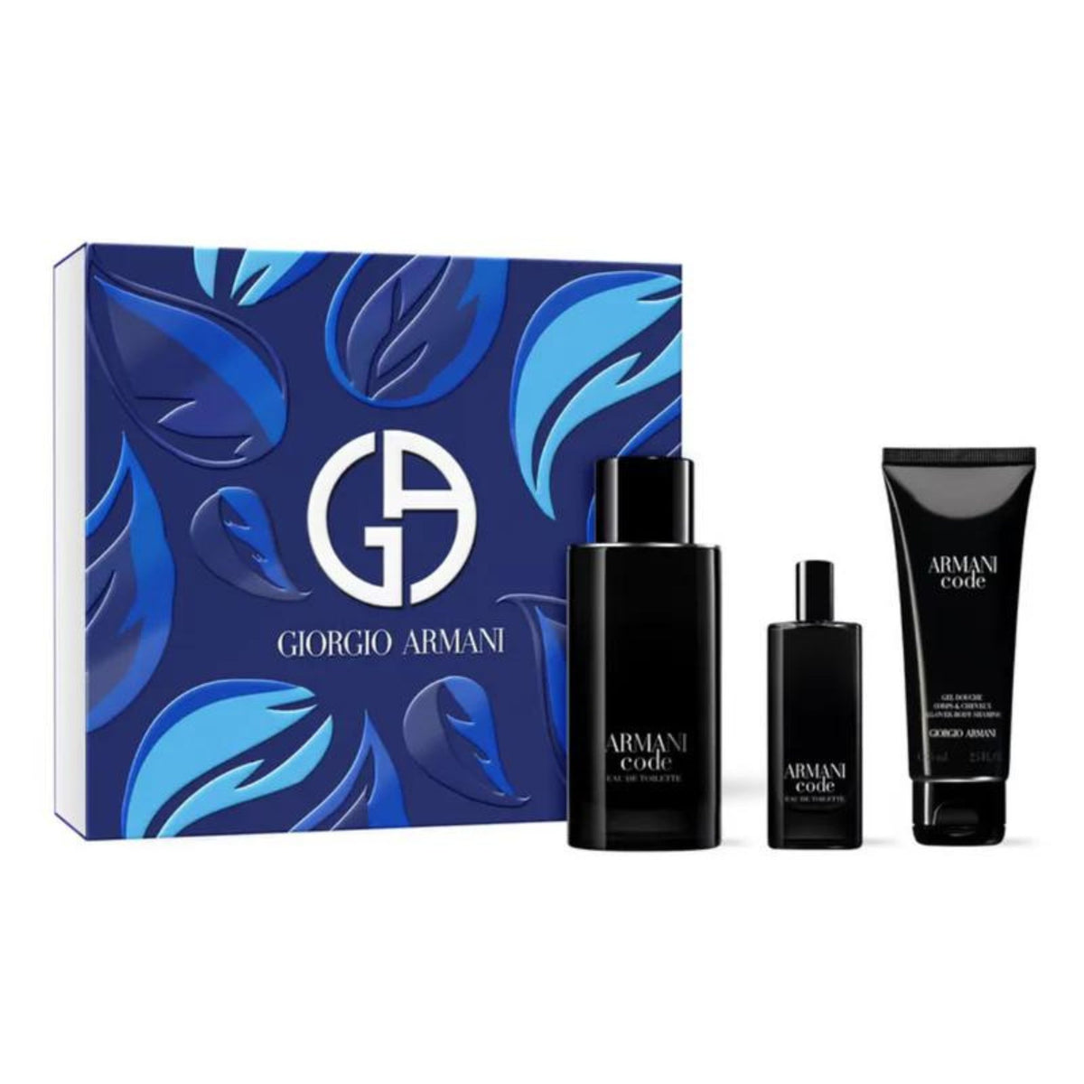 Estuche Armani Code Giorgio Armani Edt 125ml +15ml+B/S 75ml