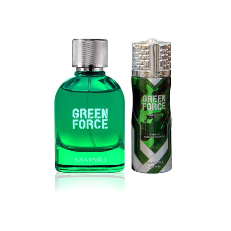 Estuche Green Force For Him Maryaj Edp 100ML +Deo 200ML Hombre