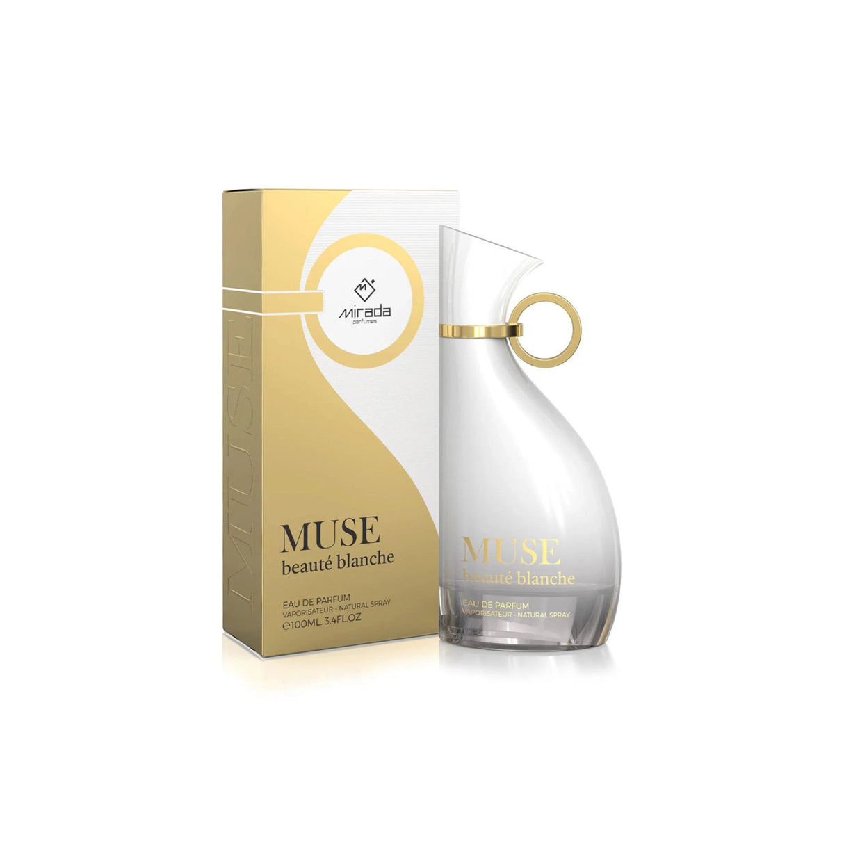 Muse Beaute Blanche Mirada Edp 100ML Unisex- Inspirado en J'adore Dior