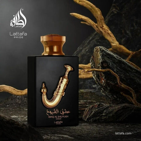 Pride Ishq Al Shuyukh Gold Lattafa  Edp 100ML Unisex- Inspirado en Babycat Yves Saint Laurent