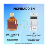 Nitro Dumont Pour Homme Edp 100Ml Hombre- Inspirado En Silver Scent