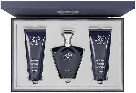 Estuche Turathi Afnan Edp 90ML+ 100ML S/G+100ML ASG Hombre- Inspirado en Tygar Bvlgari