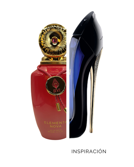 Nova  Elementa  Jivi Parfums Edp 100Ml Mujer - Inspirado de Carolina Herrera Good girl