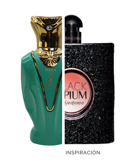 Hera Greek God Jivi Parfums Edp 100Ml Mujer - Inspirado de YSL Black Opium