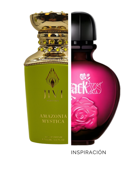 Amazonia Mystica  Places  Jivi Parfums Edp 100Ml Mujer - Inspirado de Paco Rabanne Black XS EDT women