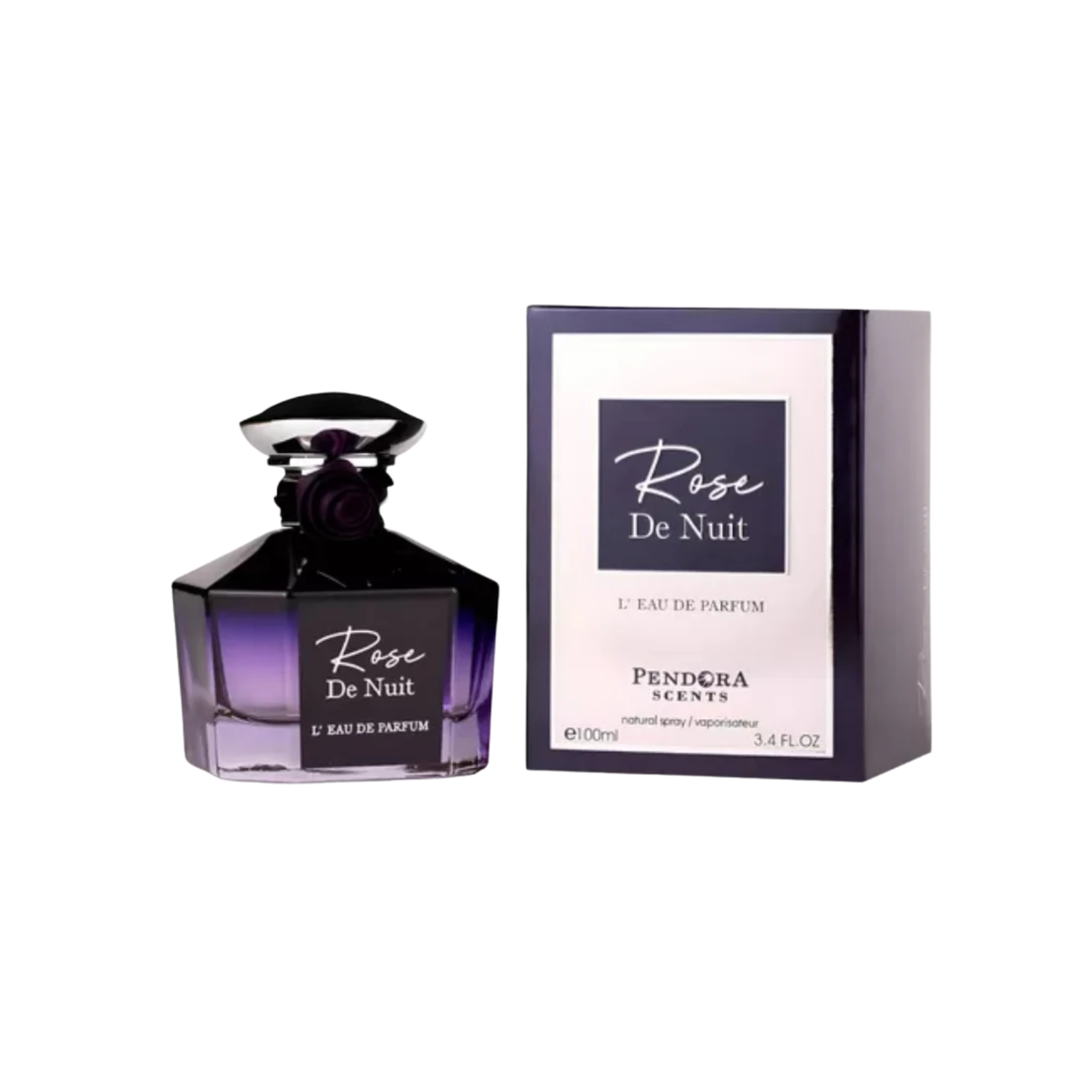 Rose De Nuit Pendora Scents La Eau De Parfum 100Ml Mujer - Inspirado en Trésor Midnight Rose Lancôme