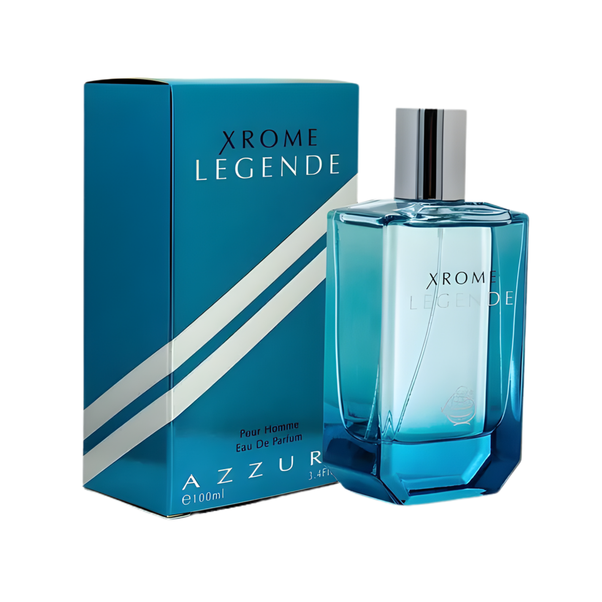 X rome Legende Azzure Pour Homme Fragrance World Edp 100Ml Hombre - Inspirado en Chrome Legend Azzaro
