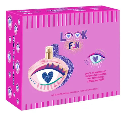 Estuche Look Fun Agatha Ruiz De La Prada Edt 80Ml + Stickers Mujer