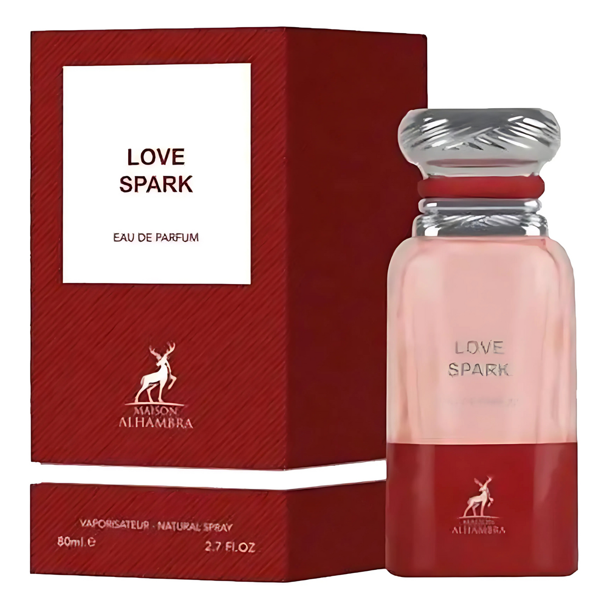 Love Spark Maison Alhaambra Edp 80ML Unisex- Inspirado en  Electric Cherry Tom Ford
