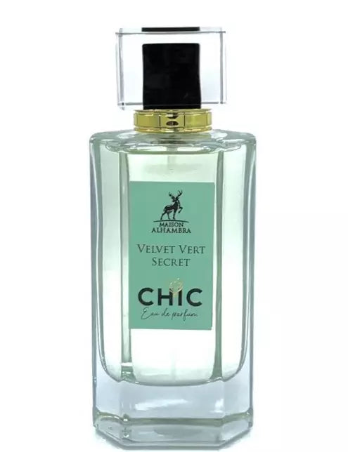 Chic Velvet Vert Secret Edp 100Ml Maison Alhambra Mujer- Inspirado en First Love de Victorias Secret
