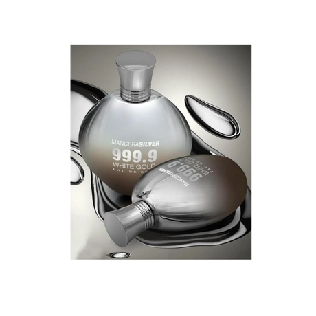 Mancera Silver 999.9 White Gold Edp 100Ml  Unisex - Inspirado en Silver Intensive Aoud Mancera