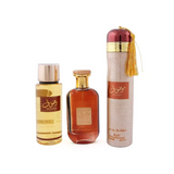 Estuche Mousuf Collection Ard Al Zaafaran Edp 100Ml +250Ml  Perfume Mist + 300Ml Air Freshener