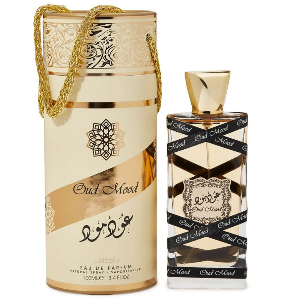 Oud Mood Lataffa  EDP Unisex 100ml-Inspirado en OUD BOUQUET LANCOME