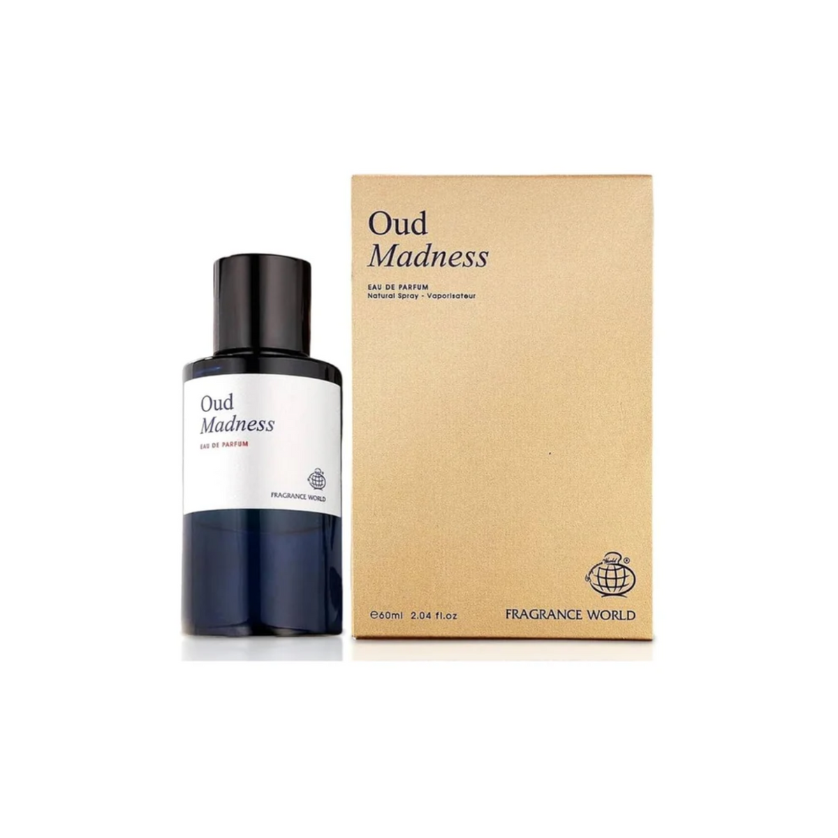 Oud Madness Fragrance World Edp 60Ml Unisex - Inspirado en Oud Maracujá Maison Crivelli