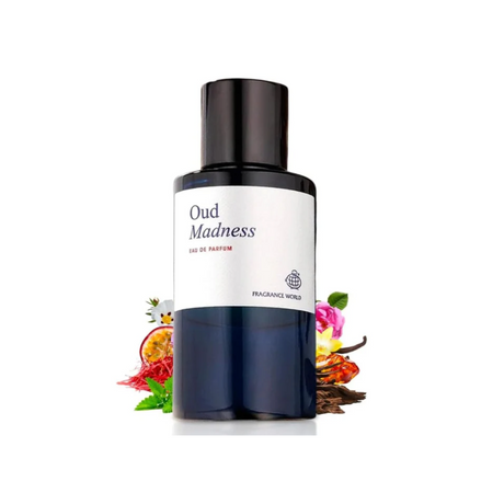 Oud Madness Fragrance World Edp 60Ml Unisex - Inspirado en Oud Maracujá Maison Crivelli