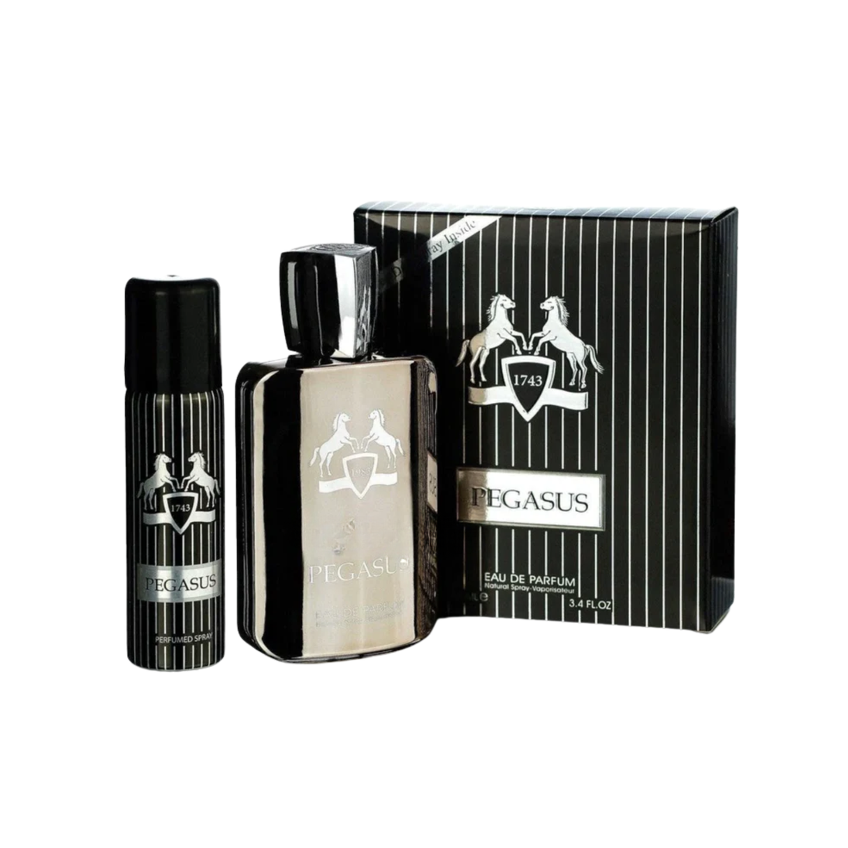 Pegasus Fragrance World + Deo Spray  Edp 100Ml Unisex
