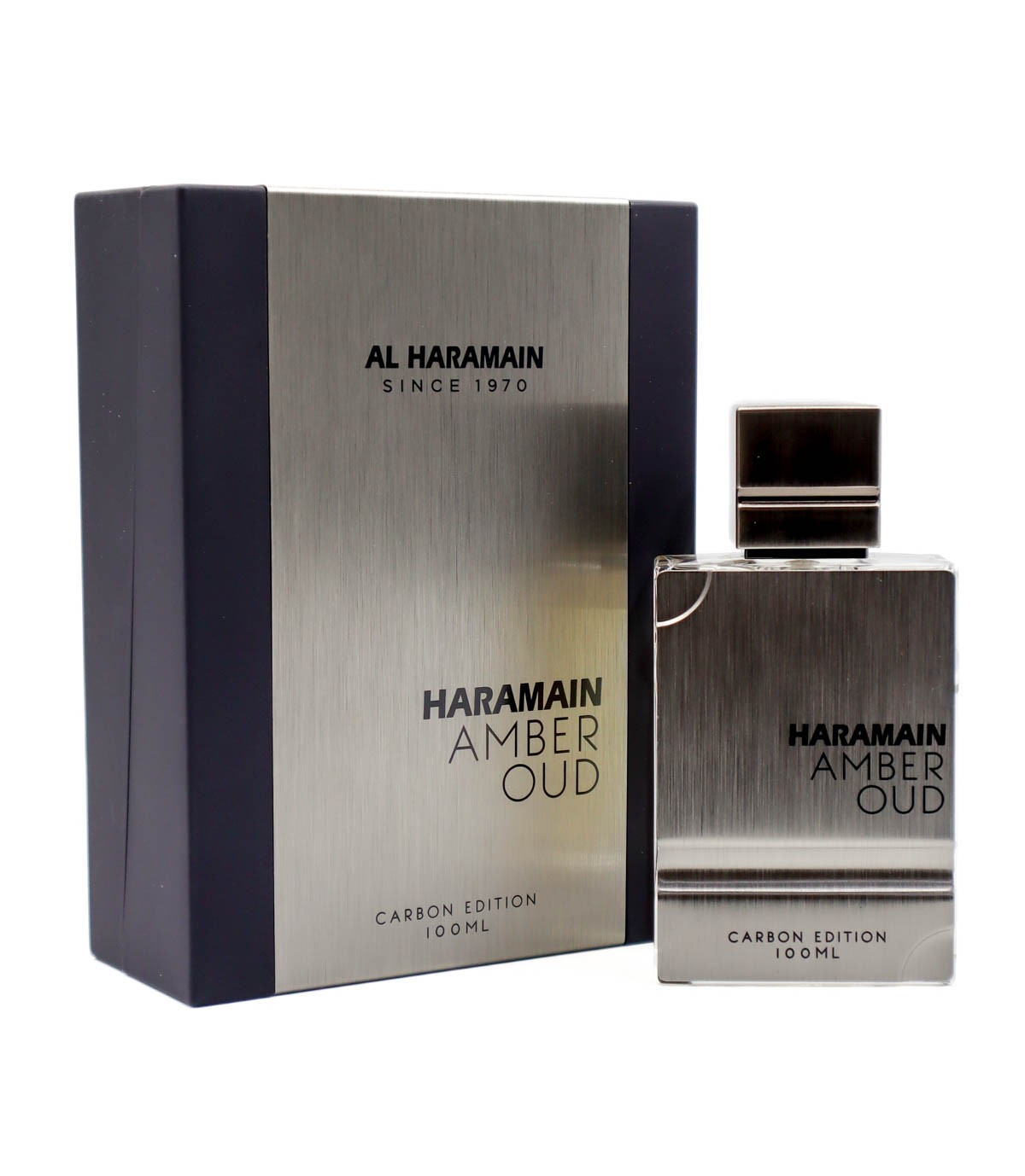 Amber Oud Al Haramain  Carbon Edition Edp 100ML Unisex- Inspirado en Green Irish Tweed -Creed 