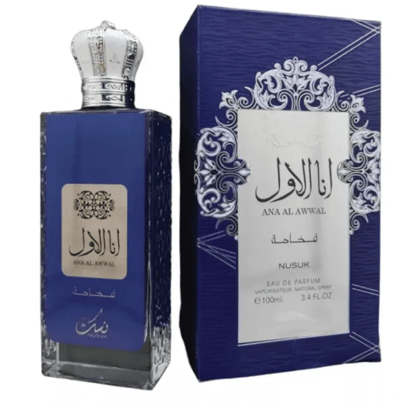 Ana Al Awwal Blue Edp 100Ml Hombre Nusuk Perfume- Inspirado en Bleu de Chanel Chanel