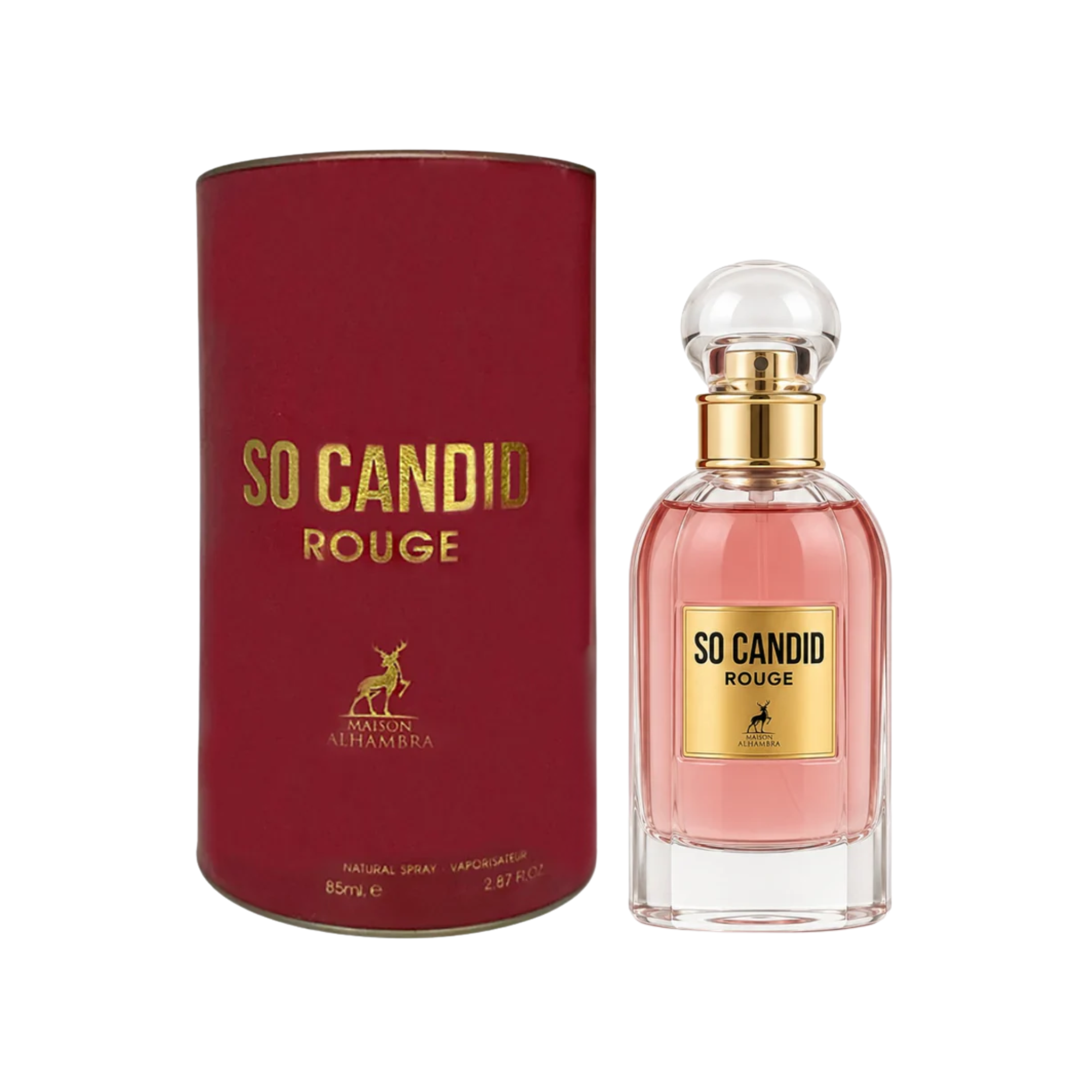 So Candid Rouge Maison Alhambra Edp 85ML Mujer - Inspirado en So Scandal