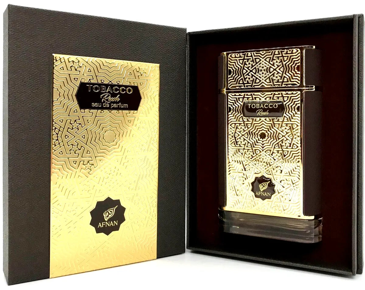 Afnan Tobacco Rush Edp 80ML Unisex- Inspirado en Mystery Tobacco - Carolina Herrera